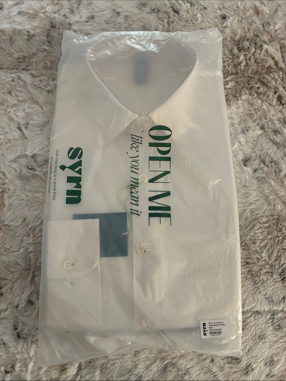 Syrn Unisex Woven Shirt
